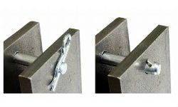 R-clips COPPIGLIE A MOLLA CLIP STAFFA 2,3,4,5,6 mm Varie Dimensioni & QTY 